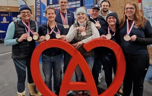 Pluie de médailles au Championnat de France en eau froide !!