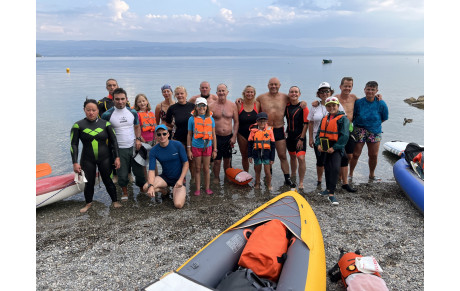 Week end eau libre, Lac Leman